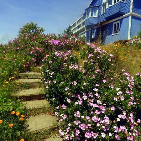 Hostal Faro Azul ヴァルパライソ エクステリア 写真