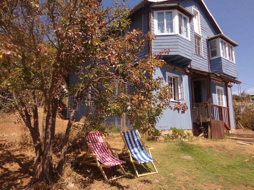 Hostal Faro Azul ヴァルパライソ エクステリア 写真